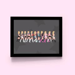 Quadro Anahi Tour Generación Blondie Version - Tlaco Store, A Loja do Fã de Verdade!