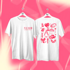 Camiseta Anahi Vibes Only na internet