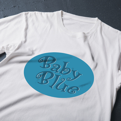Camiseta Baby Blue Logo (Anahi)