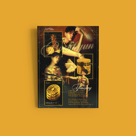 Quadro Baekhyun Hello World (EXO) - comprar online