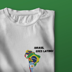 Camiseta Brasil eres latino - comprar online