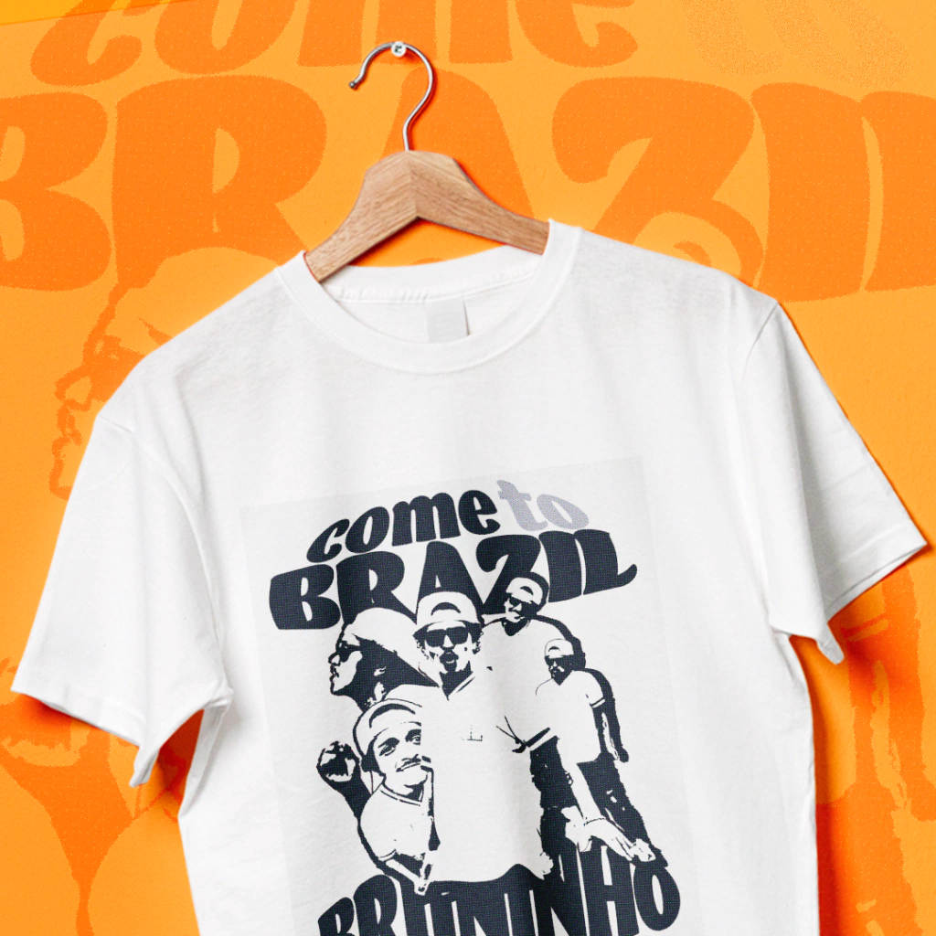 Camiseta Come to Brazil Bruno Mars
