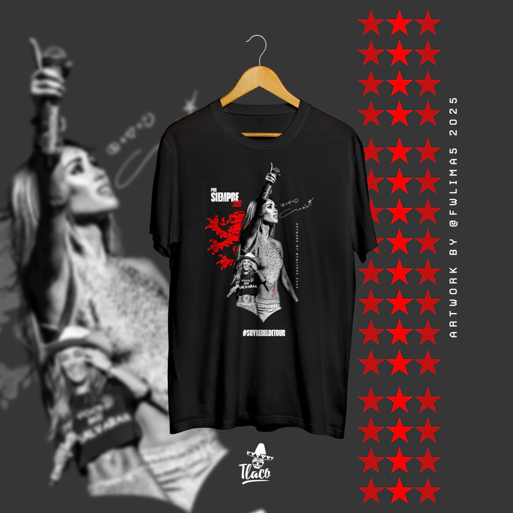 Camiseta Por siempre Anahi (RBD)