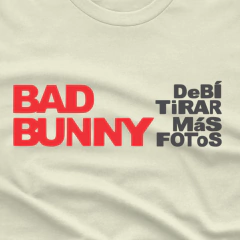 Camiseta DTMF Est (Bad Bunny) - Tlaco Store, A Loja do Fã de Verdade!