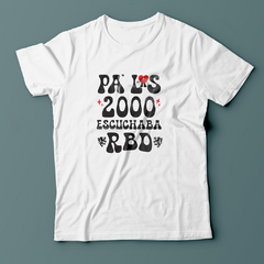 Camiseta 2000 Escuchaba RBD (RBD)