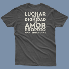 Camiseta Dignidad na internet