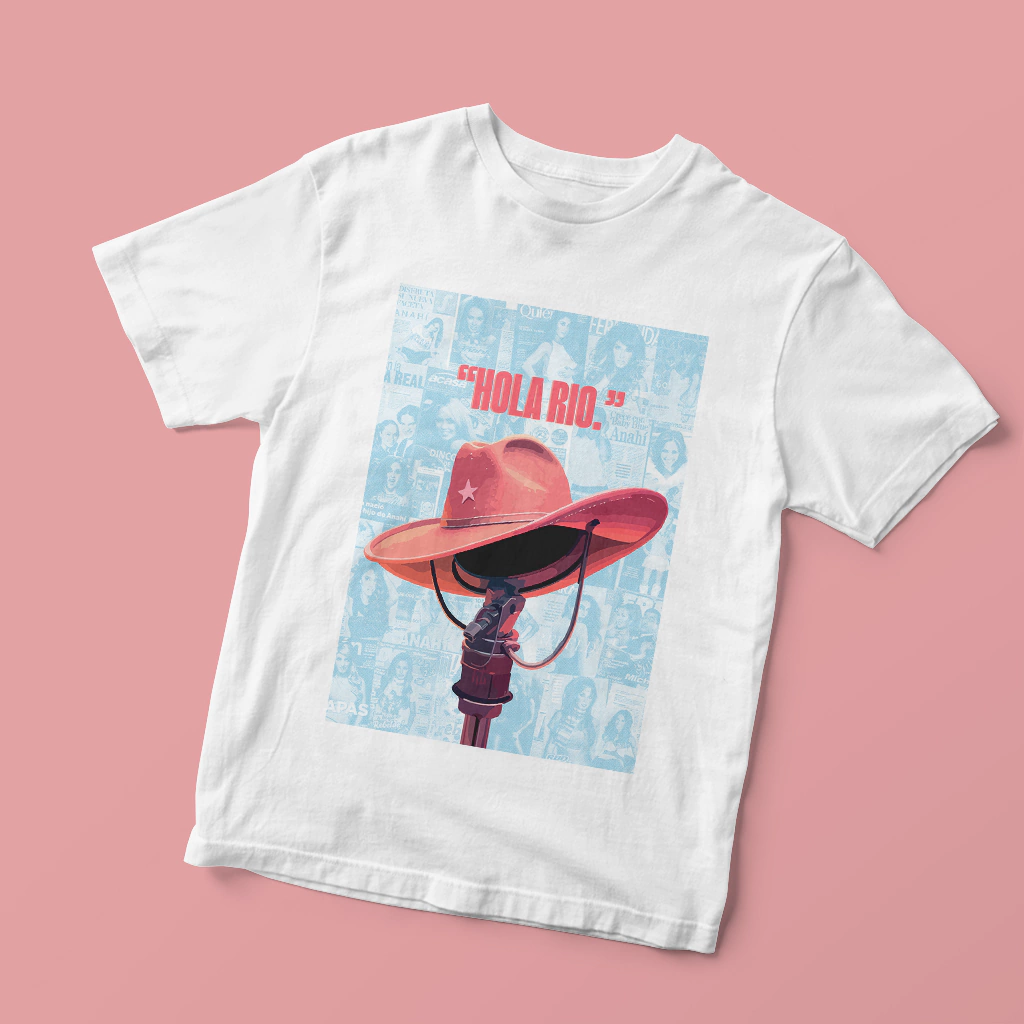 Camiseta Hola Rio! (RBD)