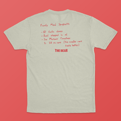 Camiseta Spaghetti V.2 (The Bear) - loja online
