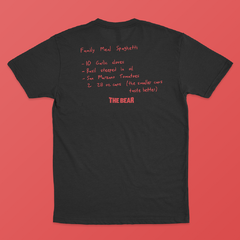 Camiseta Spaghetti (The Bear) na internet
