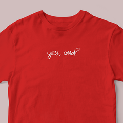 Camiseta Yes, and? (Ariana Grande) na internet
