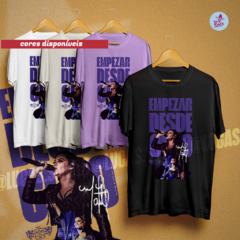 Camiseta Lyrics Empezar desde cero (Maite Perroni)