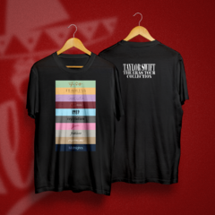 Camiseta The Albuns Taylor Swift (Taylor Swift) - Tlaco Store, A Loja do Fã de Verdade!