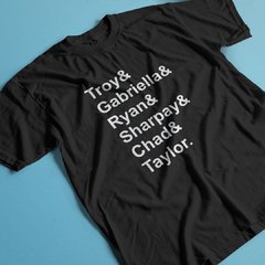 Camiseta High School Musical Nomes 