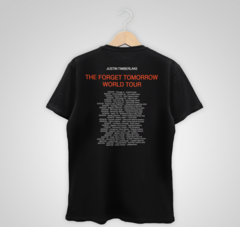 Camiseta Classic The Forget Tomorrow World tour (Justin Timberlake) - Tlaco Store, A Loja do Fã de Verdade!