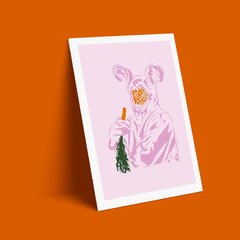 Quadro Chandler Bunny (Friends)