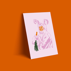 Quadro Chandler Bunny (Friends) na internet
