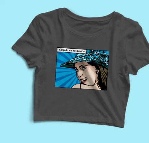 Cropped Colgada en tu mirada (Anahi) - comprar online