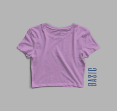 Cropped Basic Lilás