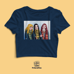 Cropped Meninas RBD (Hogwarts) na internet