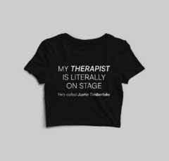 Cropped On stage Justin Timberlake - comprar online