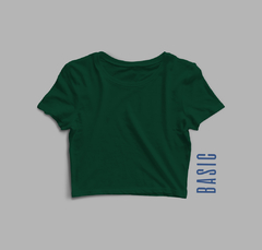 Cropped Basic Verde Musgo