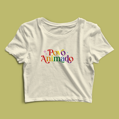 Cropped Povo Animado (Pride) - Tlaco Store, A Loja do Fã de Verdade!