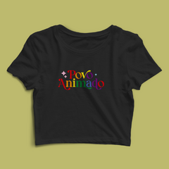Cropped Povo Animado (Pride) - comprar online