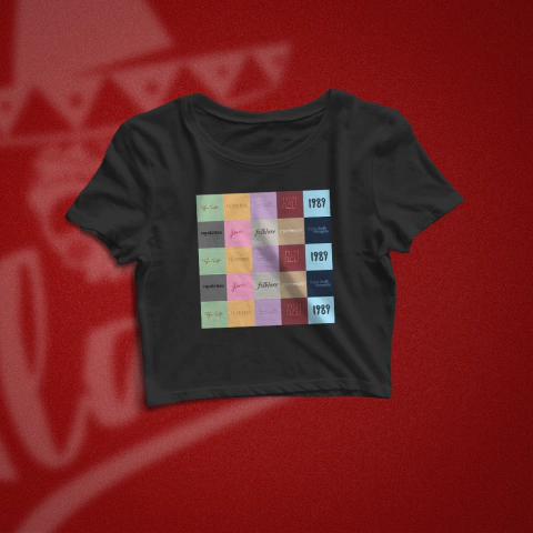 Cropped The Albuns Taylor Swift (Taylor Swift) - comprar online