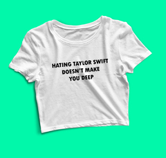 Cropped Deep Taylor Swift - comprar online