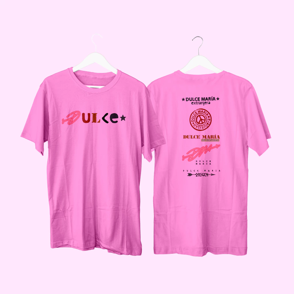 Camiseta Dulce Maria Logo Eras