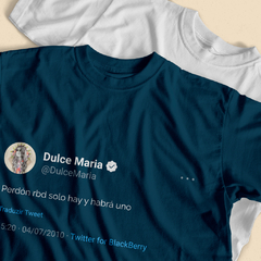Camiseta Dulce Tweet (RBD)