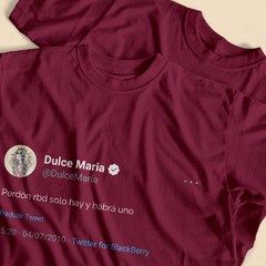 Imagem do Camiseta Dulce Tweet (RBD)