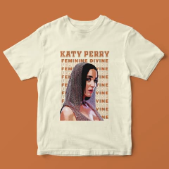 Camiseta Feminine Divine (Katy Perry) - Tlaco Store, A Loja do Fã de Verdade!