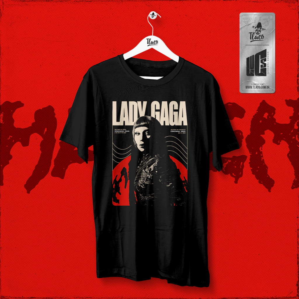 Camiseta Copacabana Beach (Lady Gaga)