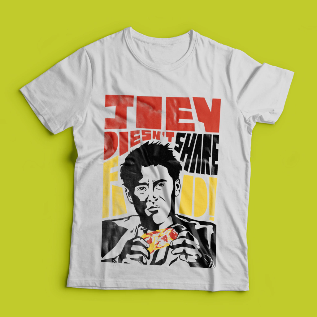 Camiseta Joey's food (Friends)