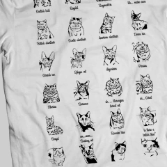 Camiseta Karma is a cat (Taylor Swift) na internet
