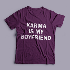 Camiseta Karma is my boyfriend (Taylor Swift)