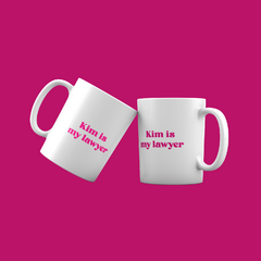 Caneca Kim is my Lawyer (Kardashian) - comprar online