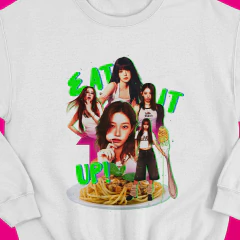 Blusão Spaguetti (Le Sserafim) - Tlaco Store, A Loja do Fã de Verdade!