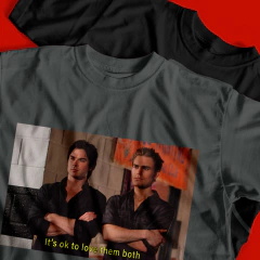 Camiseta Love them both (The vampire diaries) - comprar online