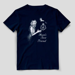 Camiseta Cover Man's best friend (Sabrina Carpenter) - Tlaco Store, A Loja do Fã de Verdade!