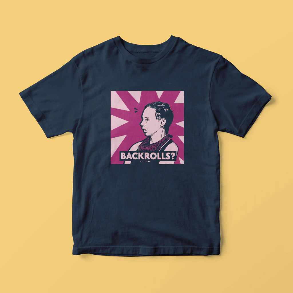 Camiseta Backrolls (RuPaul's)