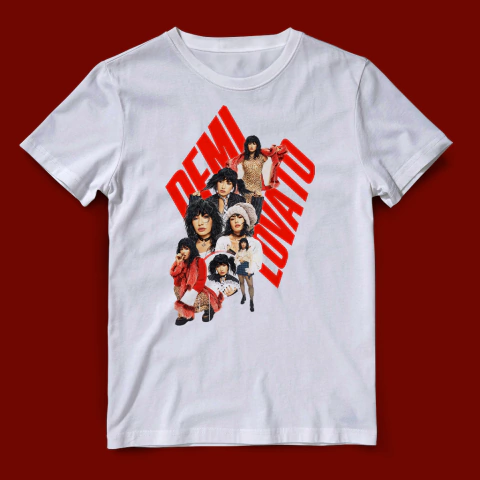 Camiseta D de Demi Lovato