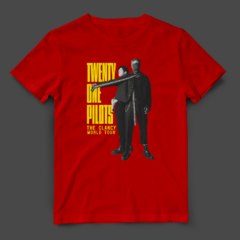 Camiseta Clancy World tour (Twenty One Pilots) na internet