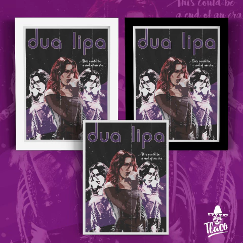 Quadro End of an era (Dua Lipa) - comprar online