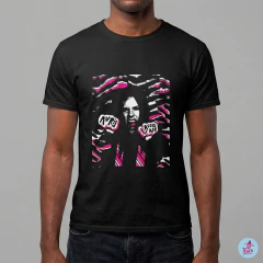 Camiseta Pink Black White (Avril Lavigne) - loja online