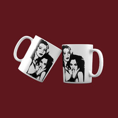 Caneca My Blonde My Brunette (Gossip Girl) na internet
