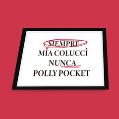 Quadro Nunca polly pocket (RBD) na internet
