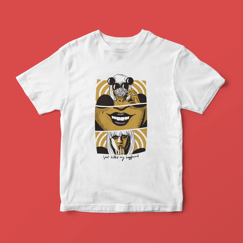 Camiseta Paparazzi (Lady Gaga)