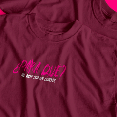 Camiseta Para que (Anahi)